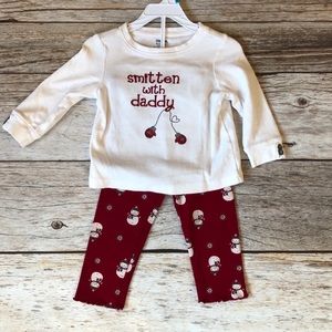 Gymboree Adorable Holiday Unisex PJ Set.